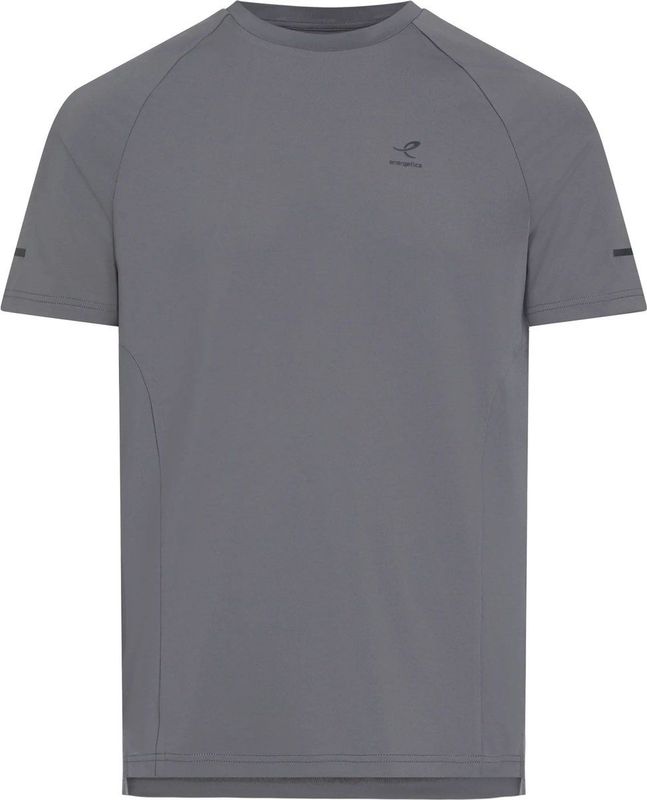 ENERGETICS - ellazor s/s m - Hardloop T-shirt - Donkergrijs - Korte Mouw