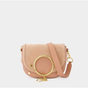 See by Chloé, Mara Crossbody Schoudertas Roze, Dames, Maat:ONE Size