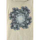 C.p. Company - Diagonale Fleece Sweater - Beige - Hoodie