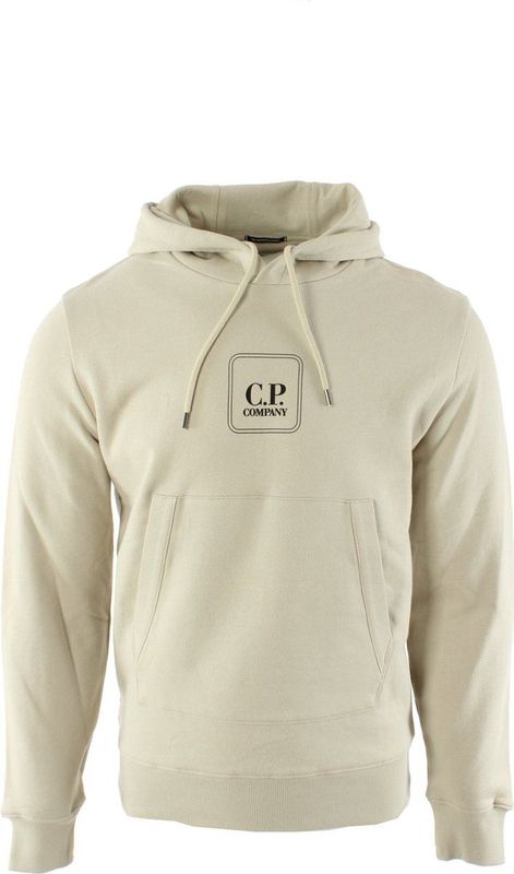 C.p. Company - Diagonale Fleece Sweater - Beige - Hoodie
