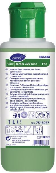 TASKI - Jontec 300 - Vloerreiniger - Laagschuimend - 6x 1L