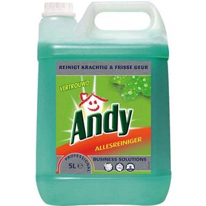 Allesreiniger andy vertrouwd 5 liter | Fles a 5 liter