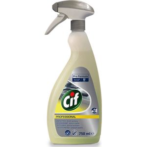 Cif Keukenontvetter Vloeibaar - Geel - 6 X 750 ml