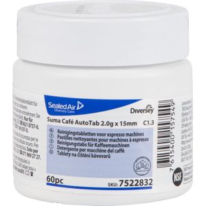 Reinigingstabletten suma cafe c1.3 60 stuks