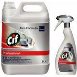 6x Cif Professional 2-in-1 Sanitairreiniger -en Ontkalker Pro Formula 750 ml