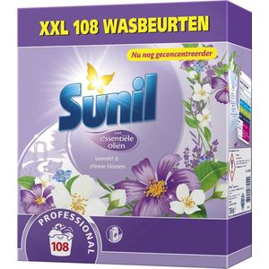 Sunil Waspoeder Lavendel & Chinese Bloesem 108 Wasbeurten