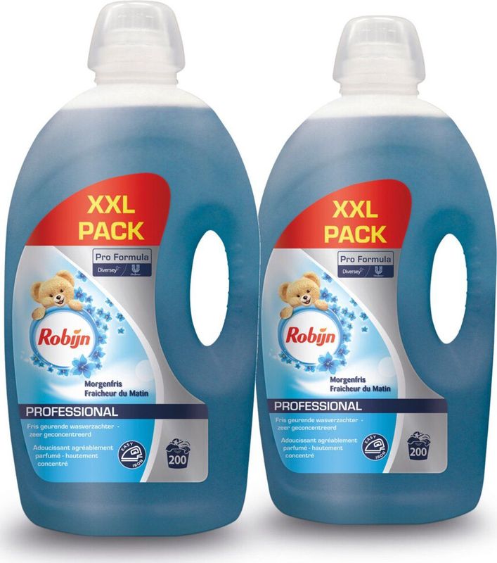 Wasverzachter robijn pro formula 5l morgenfris | Omdoos a 2 fles x 5 liter | 2 stuks