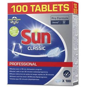 Sun Professional Classic Vaatwastabletten (100 Stuks)