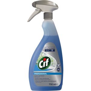 Cif Professional Glas -en Interieurreiniger Pro Formula 750 ml