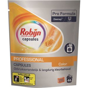 Robijn Color wasmiddel capsules Pro Formula - 1 zak van 46 capsules