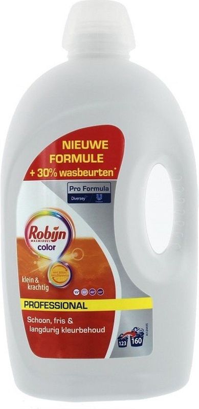 Robijn Professional Klein & Krachtig Wasmiddel Color 160 wasbeurten 4,32L