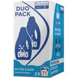 Omo - Active Clean - Vloeibaar Wasmiddel - 2 x 5 Liter