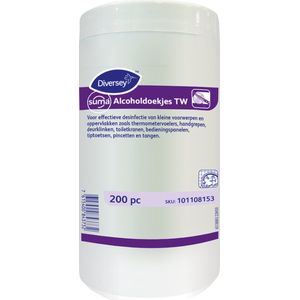 Desinfectiedoekjes Suma o.b.v. alcohol TW 200 stuks