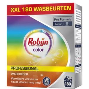 Robijn Professional Wasmiddel Poeder Gekleurde Was - 180 Wasbeurten - 8 Kg