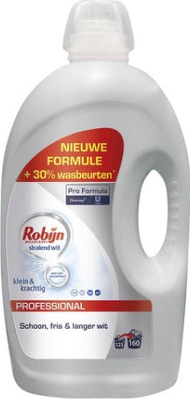 Robijn - Pro Formula - Wasmiddel - Stralend Wit - 4,32L - 2 Stuks