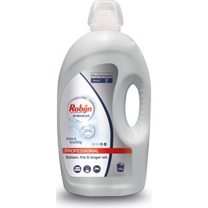 Robijn Professional Klein&Krachtig Stralend Wit Wasmiddel  4,32 L (160 wasbeurten)