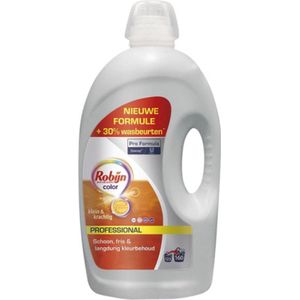 2x Robijn Professional Vloeibaar Wasmiddel Klein & Krachtig Gekleurde Was 160 Wasbeurten Pro Formula 4,32 liter