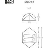 Bach Guam 2 Tent Willow Bough Green