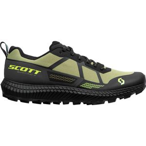 Scott - Trailschoenen - Supertrac 3 Mud Green / Black voor Heren van Nylon - Maat 44.5 - Kaki