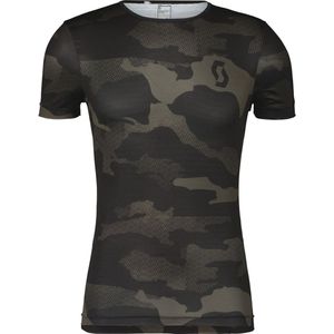 Scott - Underwear Carbon Camo - Heren Basislaag - Korte Mouwen