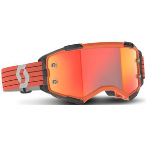 Crossbril Scott Fury Oranje/Grijs/Oranje Chrome