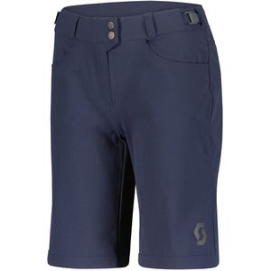Scott - W's Trail Flow W/Pad - Shorts - Dark Blue - Voor Dames