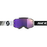 Crossbril Scott Fury Premium Zwart-Wit-Paars Chrome