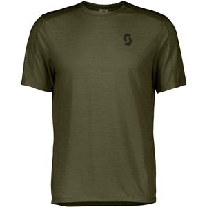Scott - Endurance LT SS - Sportshirt - Fir Green - Heren