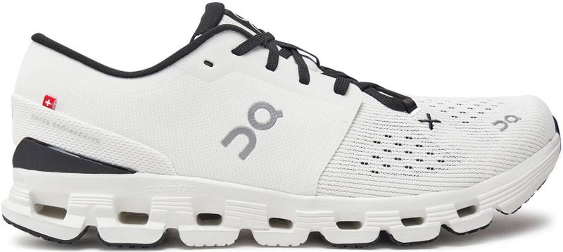 On - Cloud X 4 - Hardloopschoenen - Grijs - Voor hardlopen op asfalt