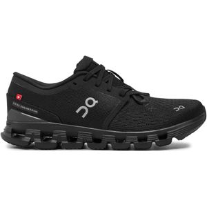 On Womens Cloud X 4 Hardloopschoenen (Dames |zwart)