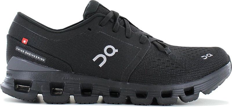 On Running - CloudX4 - Loopschoen - Mesh - Zwart - Flexibele Zool