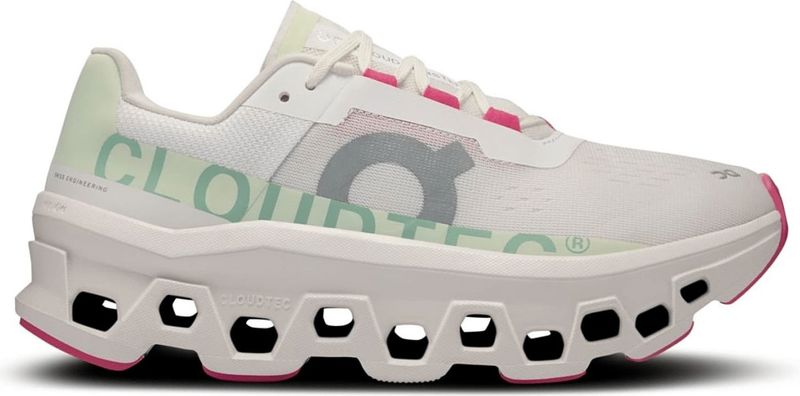 On Running - Cloudmonster - Hardloopschoen - White Lima - Gerecycled Polyester