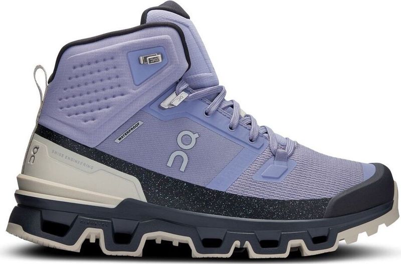 On - Cloudrock Waterproof - Wandelschoenen - Paars - Wol