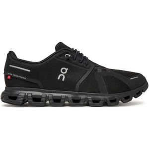 On - Running Cloud 6 - Hardloopschoenen - Zwart - Gerecycled Polyester