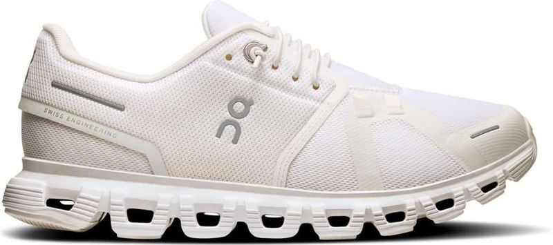 On Cloud 6 Wandelsneakers Dames Wit