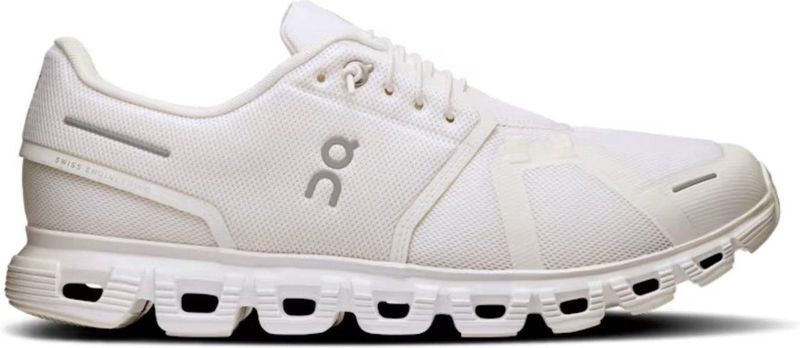 ON Running - Cloud 6 - Dames Sneakers - Wit - Mesh Synthetisch