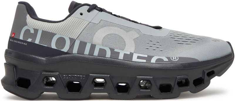 On Running - Cloudmonster - Hardloopschoenen - Grey - Textiel & Synthetisch