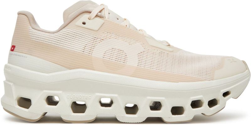 On Running, Dames, Schoenen, Beige, Maat: 36 EU Poliester,