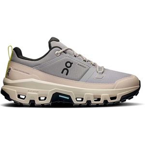 On - Dames wandelschoenen - Cloudrock Low WP 1 W Alloy/Ice voor Dames van Wol - Maat 37.5 - Grijs