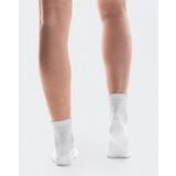 On Running - Performance Run Sock Mid - Hardloopsok - White Glacier