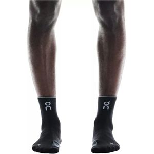 On Running - Performance Run Sock Mid - Hardloopsok - Black Eclipse