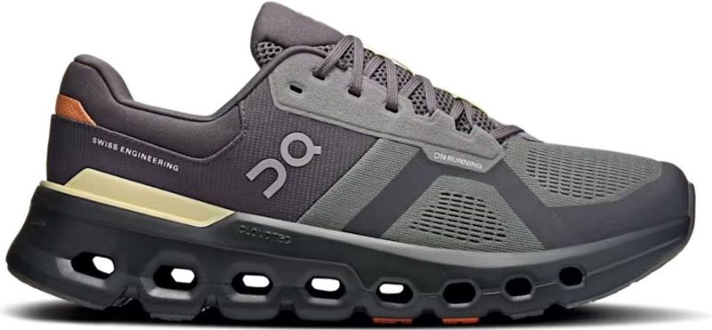 On - Cloudrunner 2 - Hardloopschoenen - Grijs - Materiaal: Helion™ Superfoam