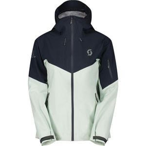 Scott - Explorair 3L - Dames Ski Jas - Blauw - Fresh Green Dark Blue