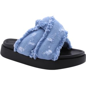 Inuikii - Jupiter Slipper - Schoenen - Blauw - Leer