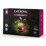 Café Royal Lungo Forte 50 koffiepads compatibel met Nespresso (R)* Business Solutions (R)*, intensiteit 5/10, 300 g