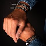 Guess - FRONTIERS - Armband - Zilverkleurig - Staal - 21.50 cm