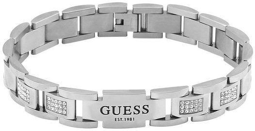 Guess - FRONTIERS - Armband - Zilverkleurig - Staal - 21.50 cm