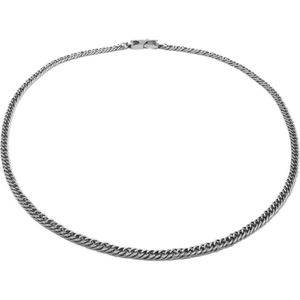 Guess Heren Guess heren stalen collier MY CHAINS - Ketting - Staal - Zilverkleurig - 23.50 cm