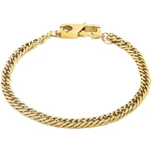 Guess My Chains - heren Armband - goudkleurig