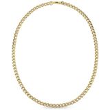 My Chains - Halsketting - Geplateerd Staal - Gourmet Kettingstructuur - Karabijnsluiting